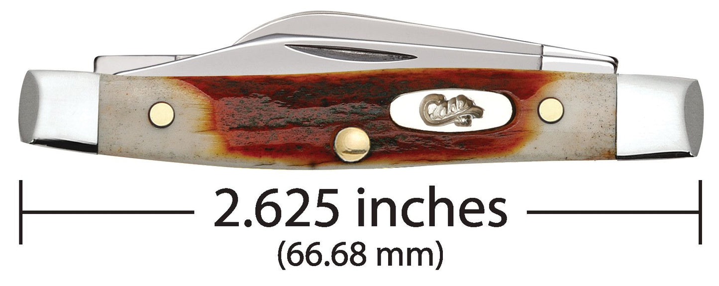Case Knife Red Stag Small Stockman 09449