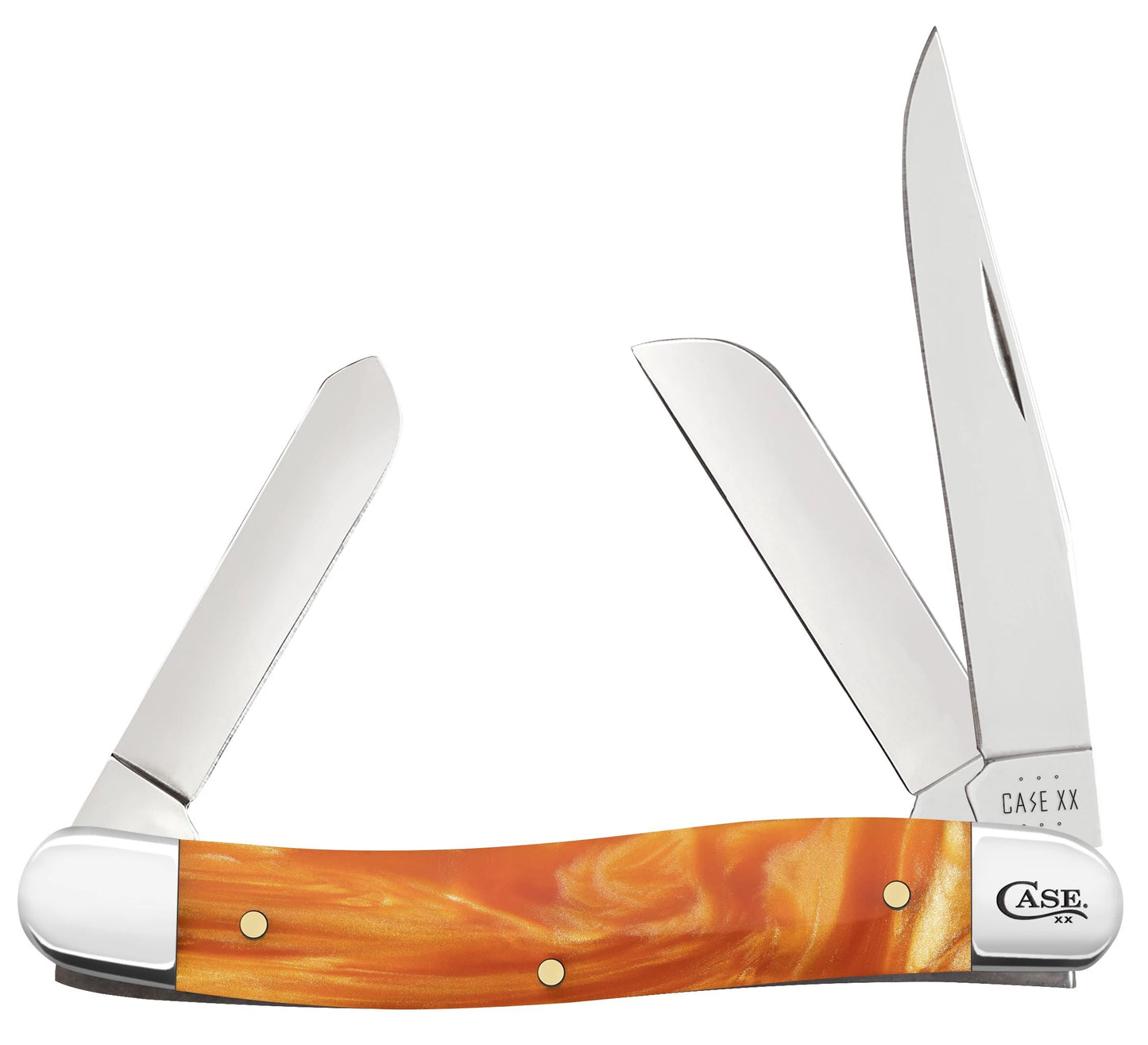 Case Knife Copper Kirinite Medium Stockman 35301