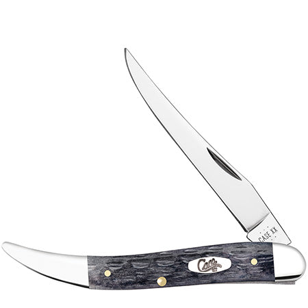 Case Knife Pocket Worn Grey Medium Texas Toothpick 58421