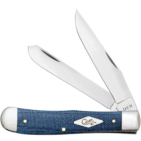 Case Knife Blue Denim Trapper 60510