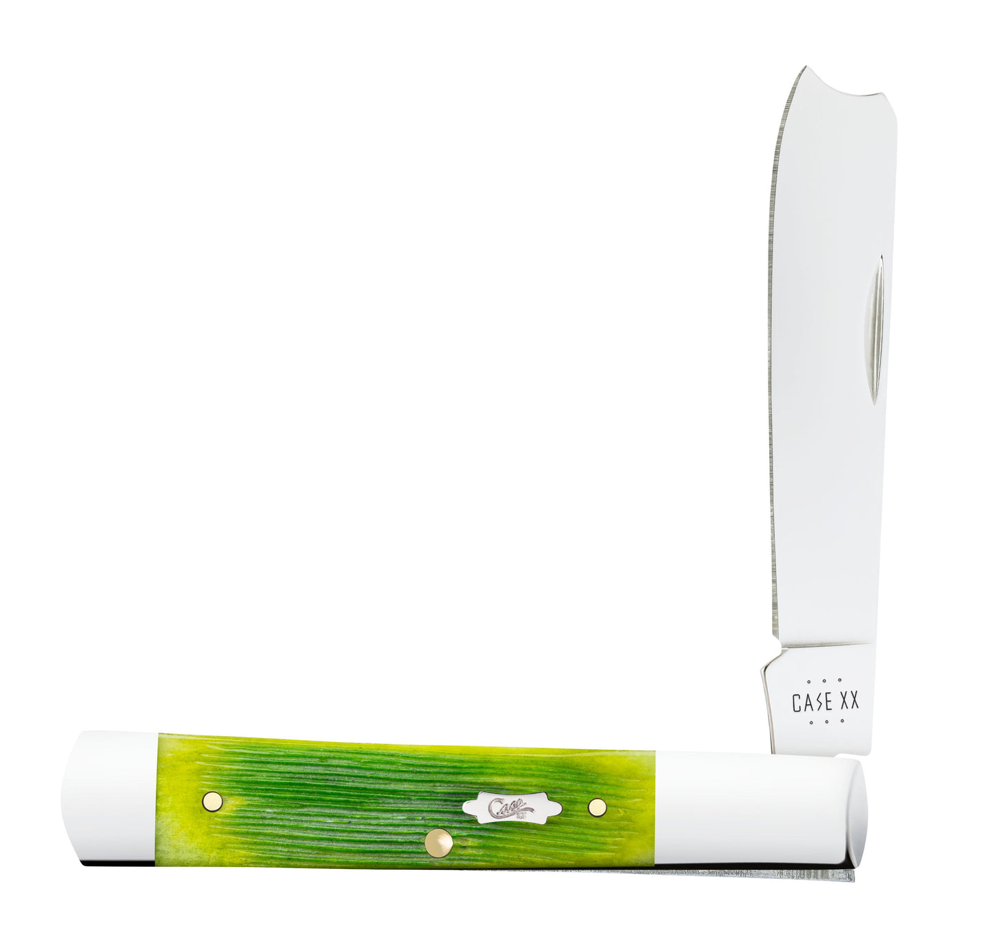 Case Knife Lime Green Razor 61042