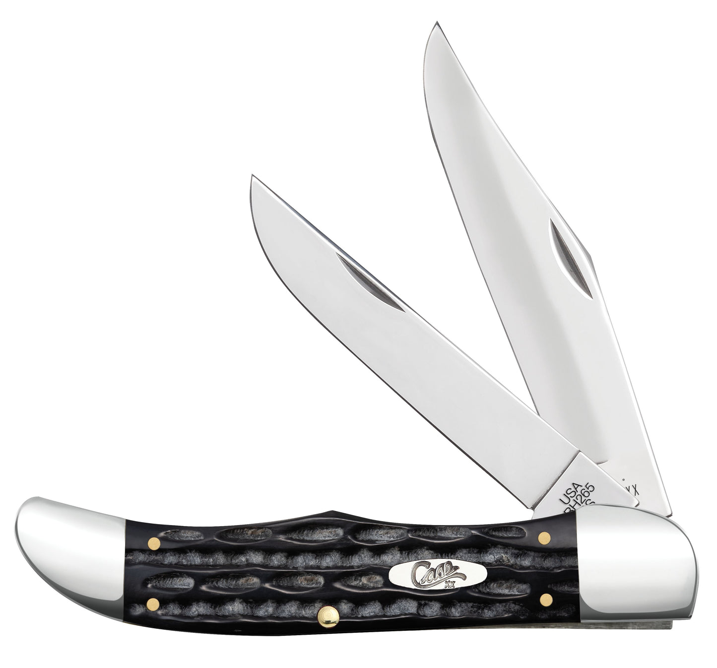 Case Knife Buffalo Horn Folding Hunter 65030