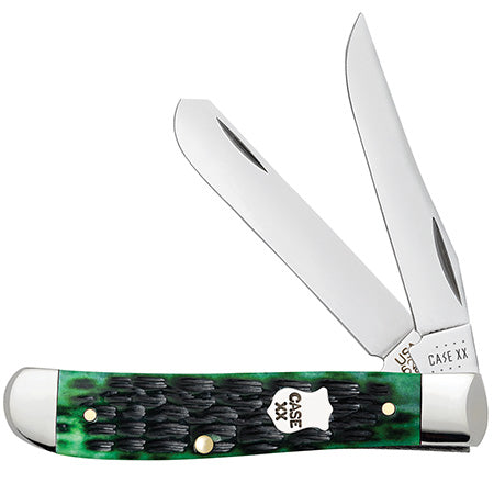 Case Knife Bermuda Green Trapper 71226