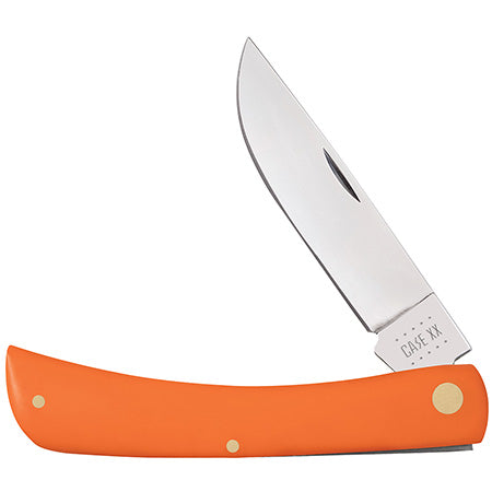 Case Knife Orange Synthetic Sod Buster 80512