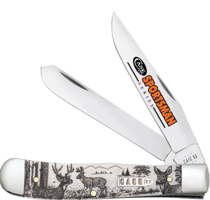 Case Knife Sportsman Deer Smooth Trapper 81220