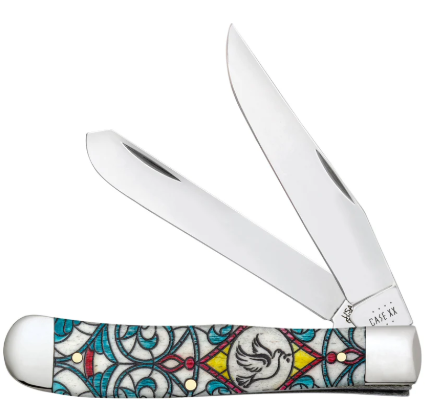 Case Knife Stained Glass Dove 38819