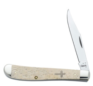 Case Knife Natural Bone Slimline Trapper 22593