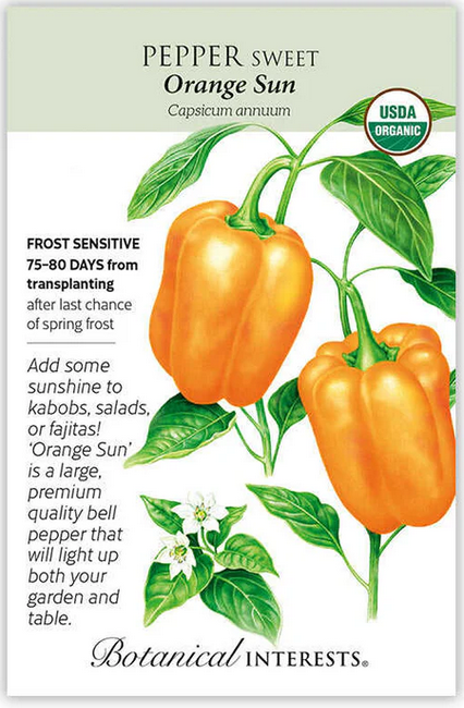 Orange Sun Sweet Pepper