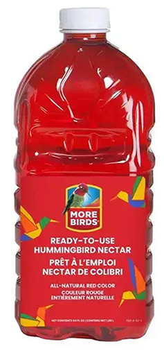More Birds Red Hummingbird Nectar - RTU 64 oz