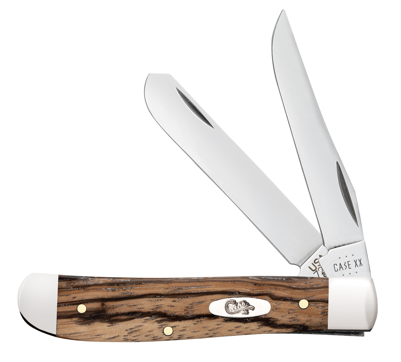 Case Knife Zebra Smooth Mini Trapper 25142