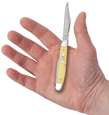 Case Knife Yellow Synthetic Pen 00109