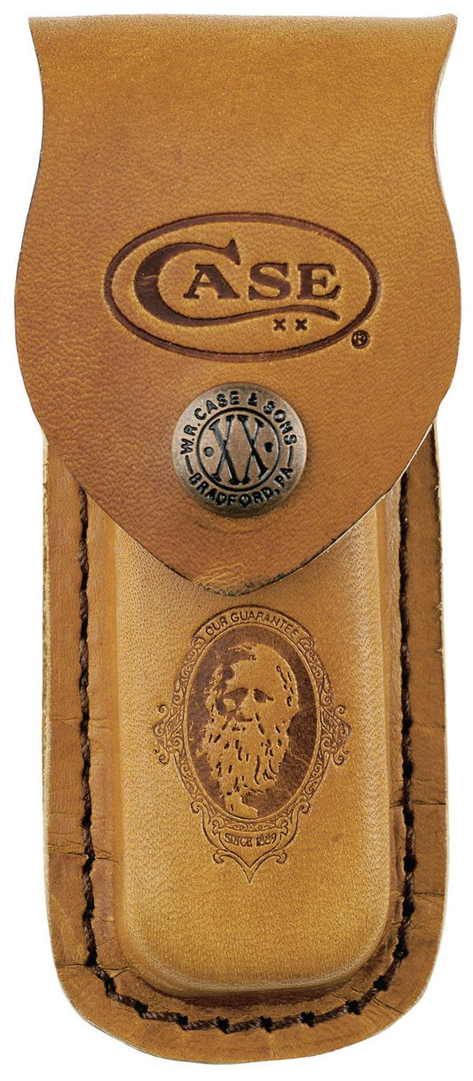 Case Sheath Leather Medium Snap Case 09026