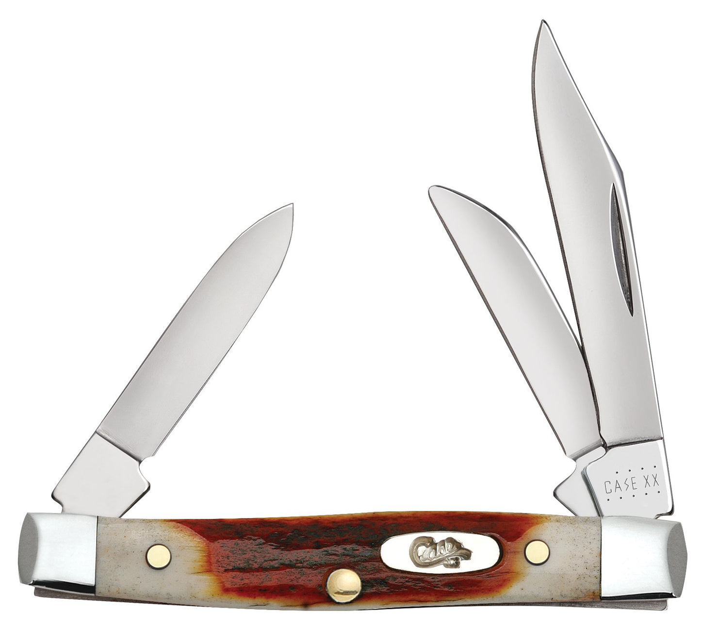 Case Knife Red Stag Small Stockman 09449
