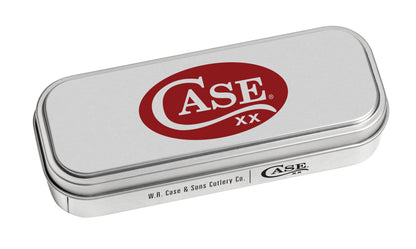 Case Knife Genuine Stag Tiny Trapper w/Tin 10862