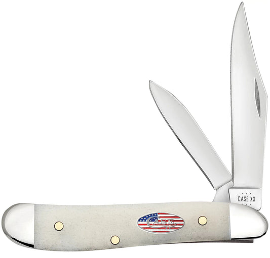 Case Knife Natural Bone Peanut 14094 (CS)
