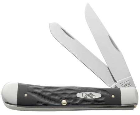 Case Knife Rough Black Synthetic Jig Trapper 18221