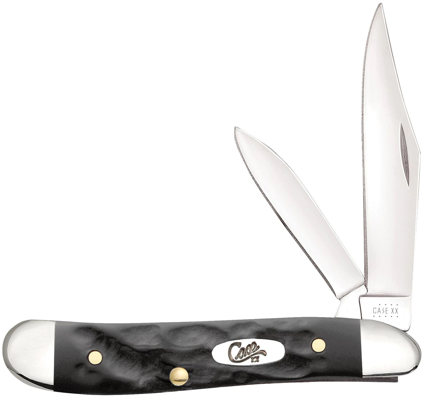 Case Knife Rough Black Jig Peanut 18225