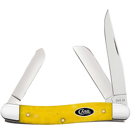 Case Knife Yellow Bone Medium Stockman 20032