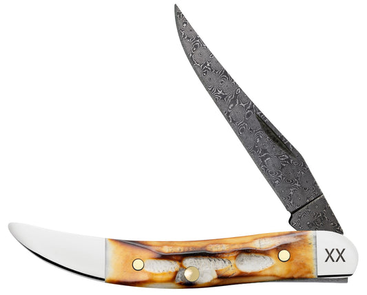 Case Knife Burnt Deep Canyon Small Texas Toothpick (DAM) 27236