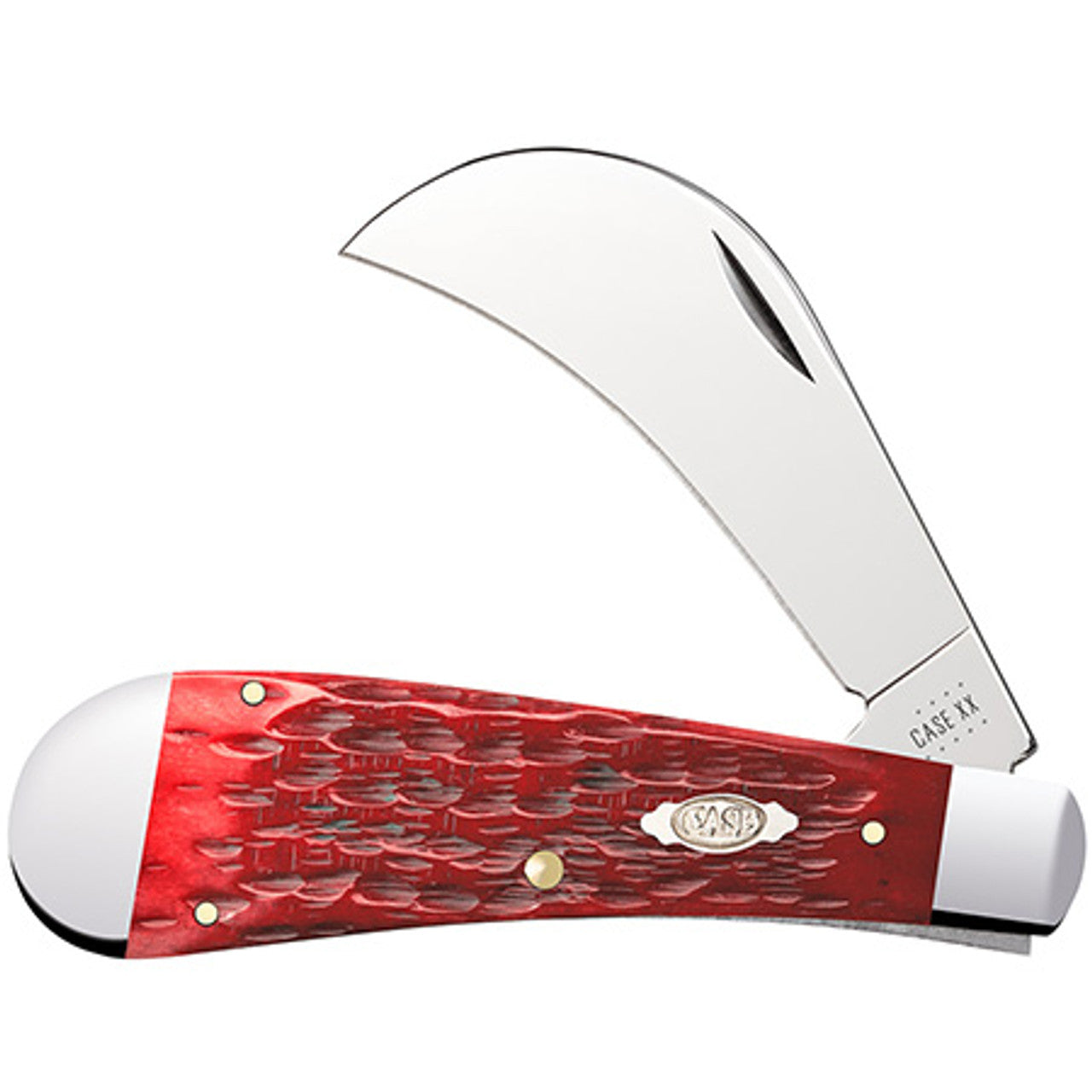 Case Knife Dark Red Hawbill 31956