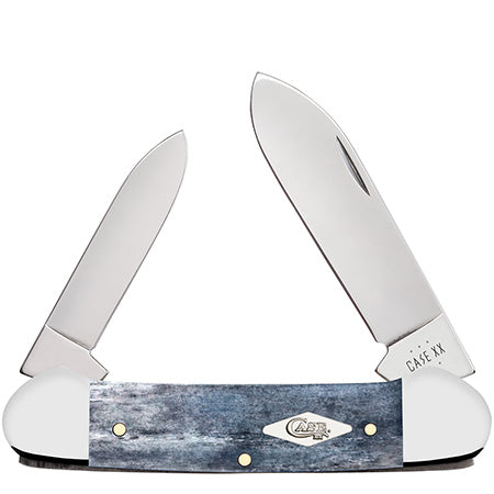Case Knife Gray Bone Canoe 34202