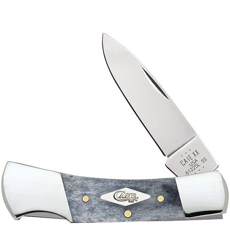 Case Knife Gray Bone Lockback 34205