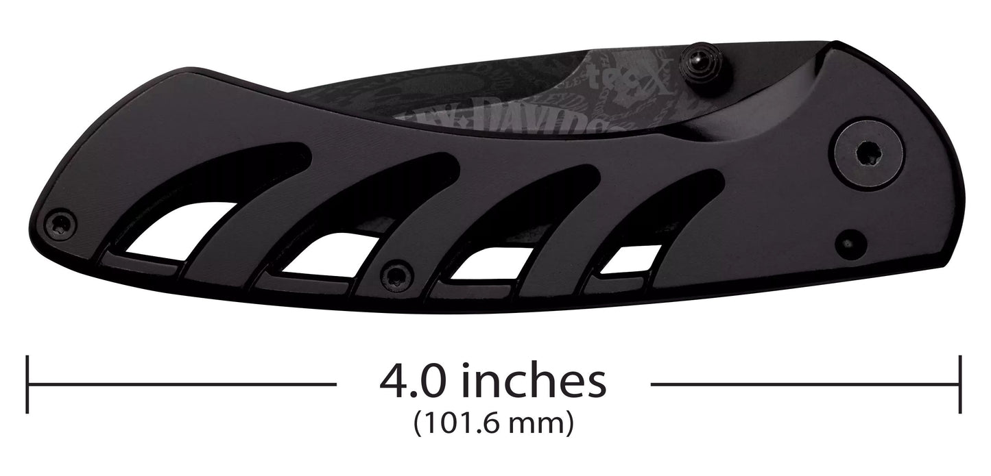 Harley Davidson TecX Black Exo-Lock 52092