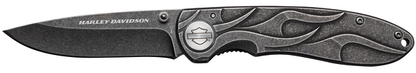 Harley Davidson TecX Black Stonewash 52114