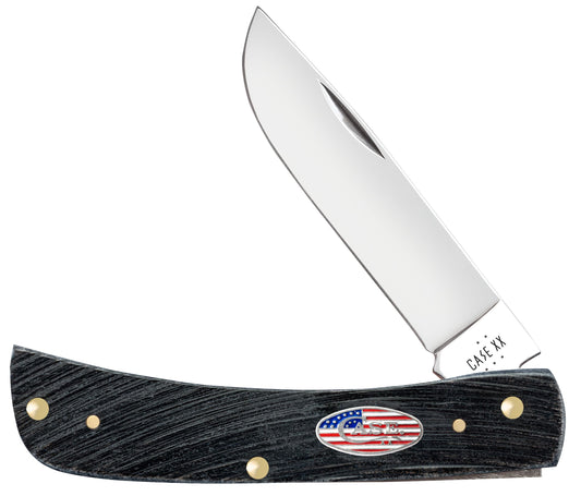 Case Knife Gray Bone Sawcut Sod Buster Jr 53062