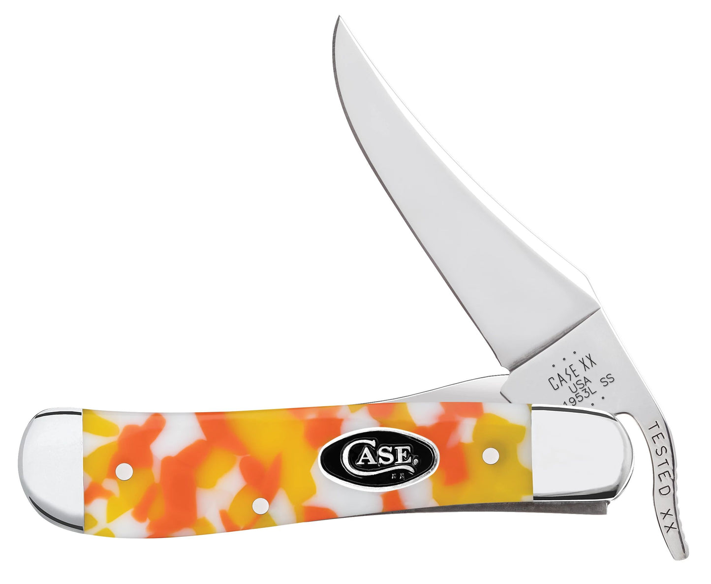 Case Knife Candy Corn Kirinite Russ Lock 53752