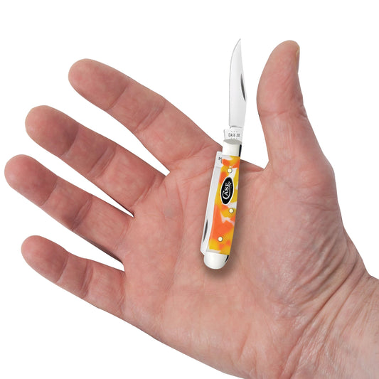 Case Knife Candy Corn Kirinite Tiny Trapper 53754