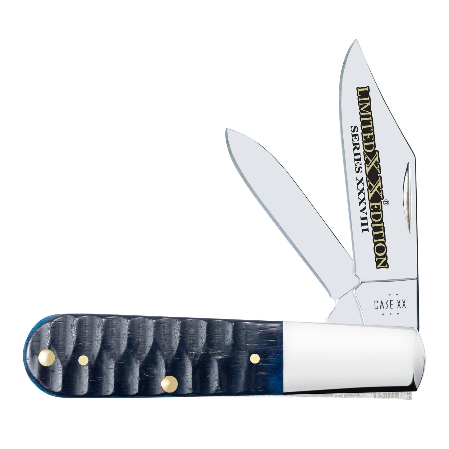 Case Kinfe Limited XX Edition Ocean Blue Bone Gator Barlow 53981