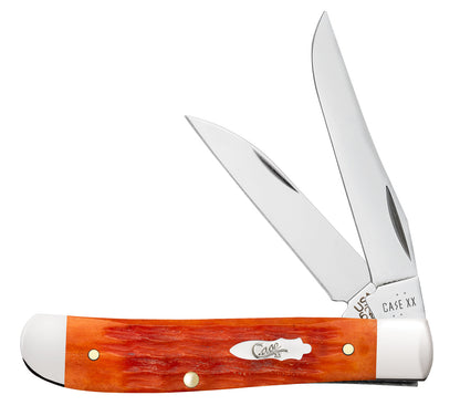 Case Knife Tequila Sunrise Bone Jig Mini Trapper 57531