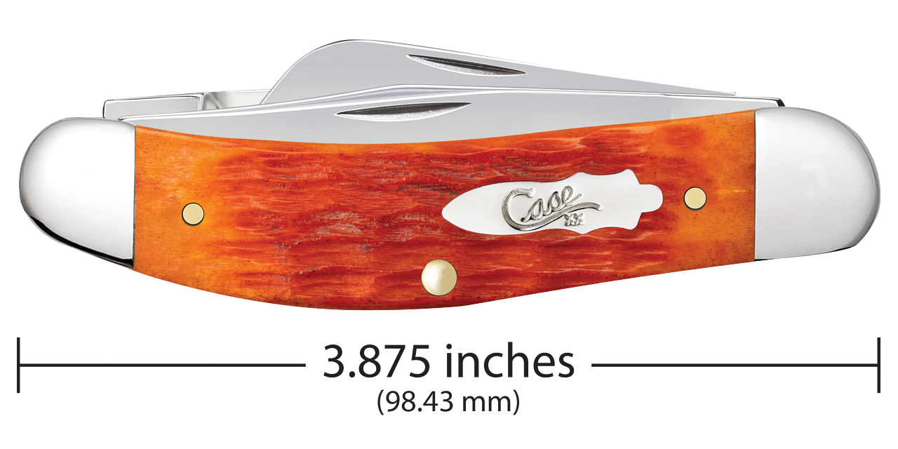 Case Knife Tequila Sunrise Bone Jig Sowbelly 57532