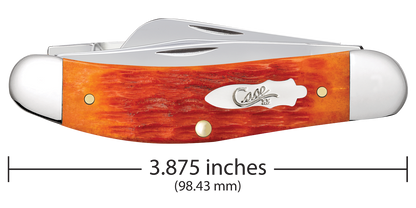 Case Knife Tequila Sunrise Bone Jig Sowbelly 57532