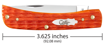 Case Knife Tequila Sunrise Bone Jig Sod Buster Jr 57533