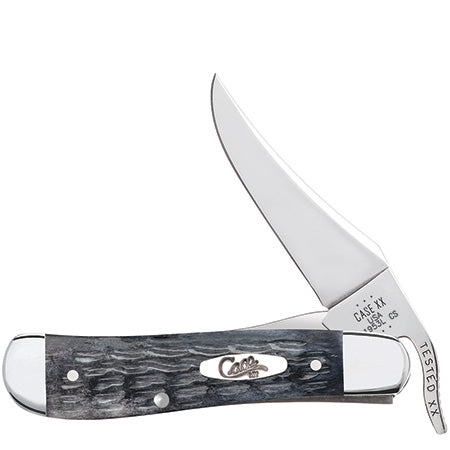 Case Knife Pocket Worn Gray Bone RussLock 58420