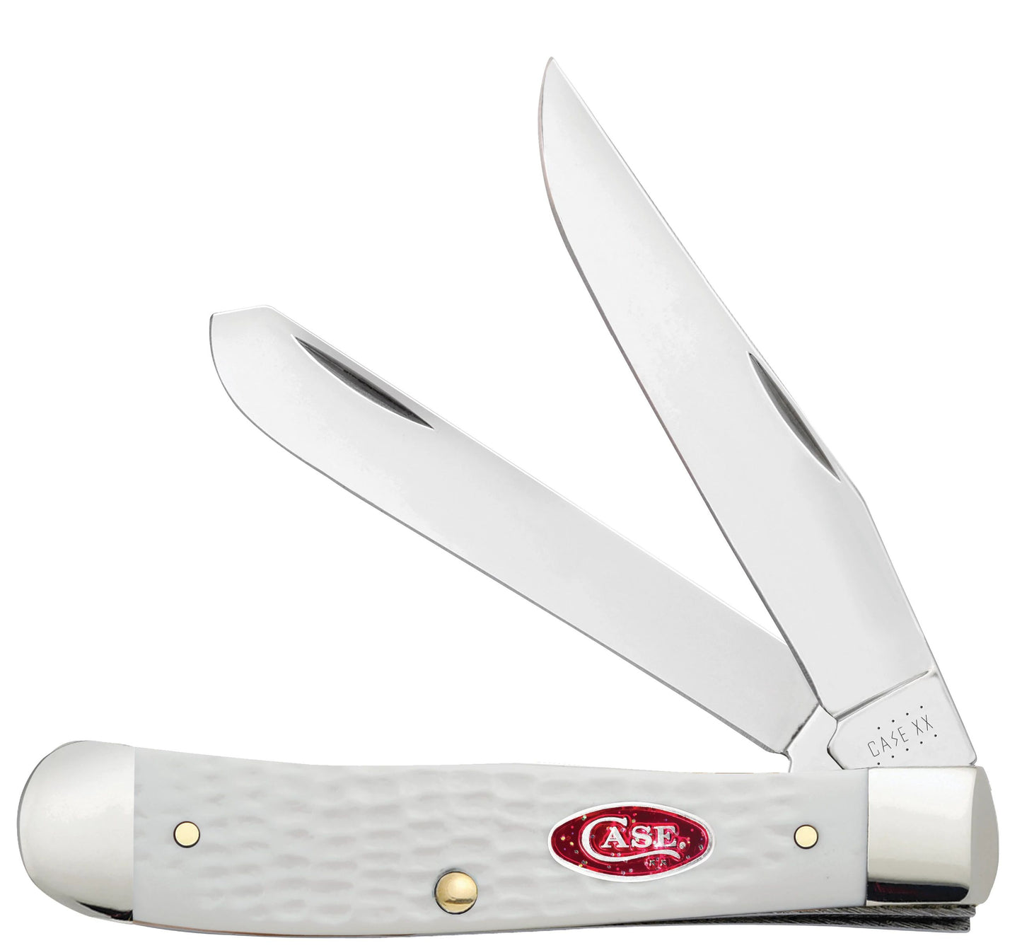 Case Knife SparXX White Synthetic Standard Jig Trapper 60182