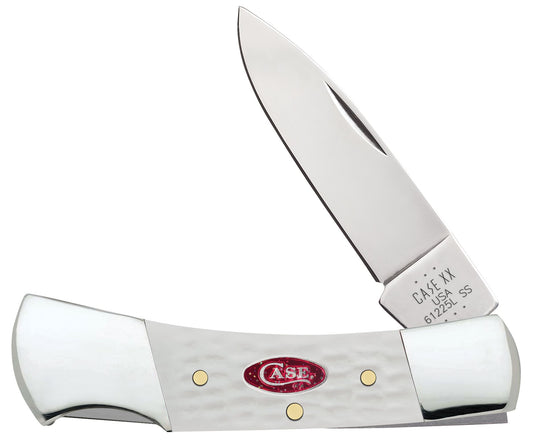 Case Knife White Synthetic Lockback 60199