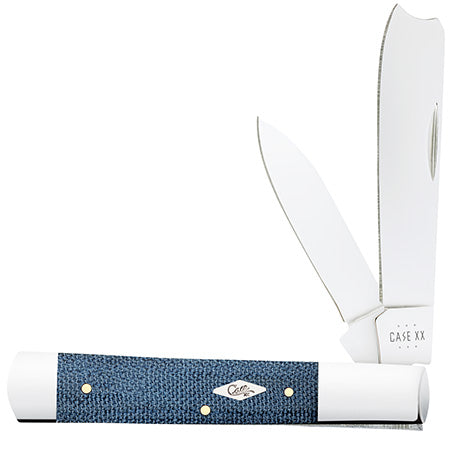 Case Knife Blue Denim Razor 60516