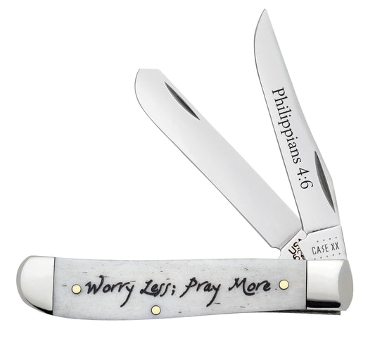 Case Knife Religious Natural 60869