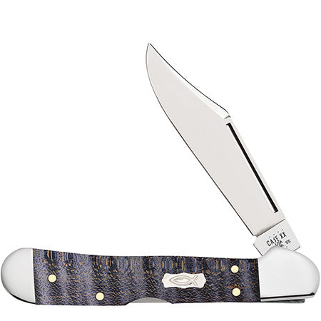 Case Knife Purple Curly CopperLock 80545