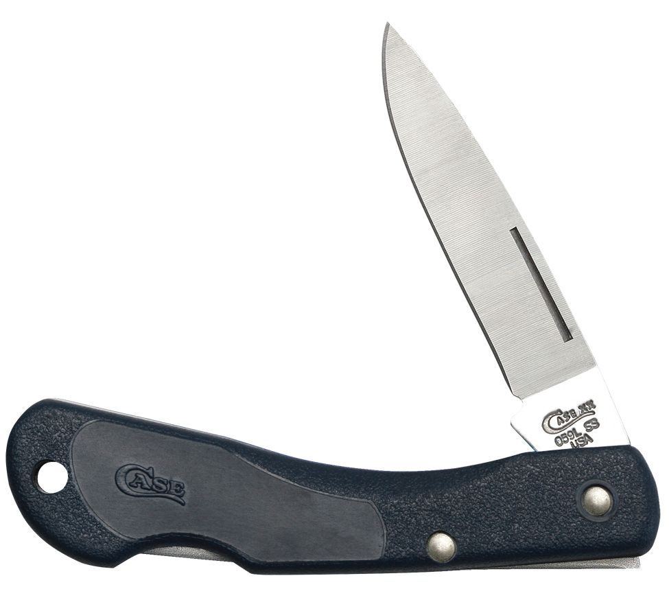 Case Knife Blue Synthetic Blackhorn 02392