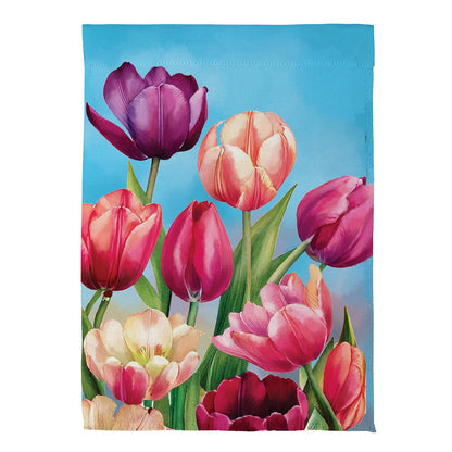 Tulip Palooza Garden Flag