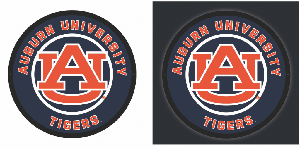 Auburn Light up Sign
