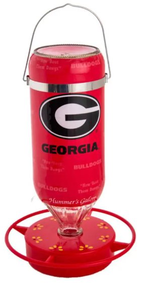 Hummingbird Feeder Georgia Bulldogs