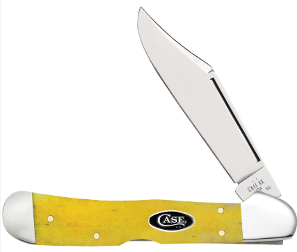 Case Knife Yellow Bone CopperLock 20025