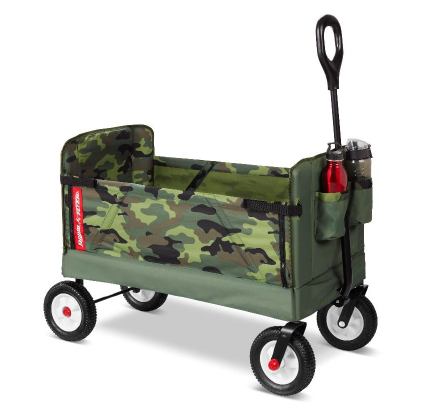Radio Flyer Easy Fold Camo Wagon 3975Z