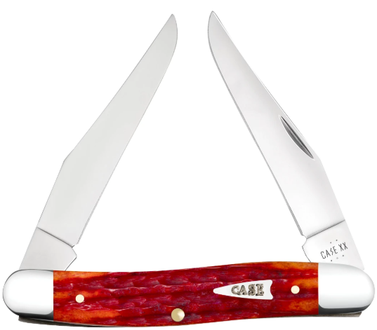 Case Knife Indian Paint Brush Bone Muskrat 42325