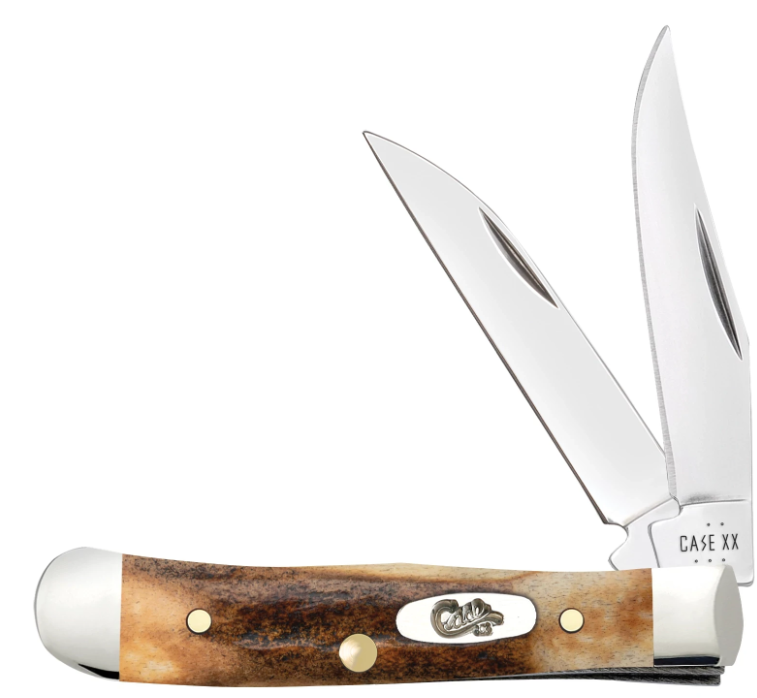 Case Knife Genuine Stag Tiny Trapper 05968